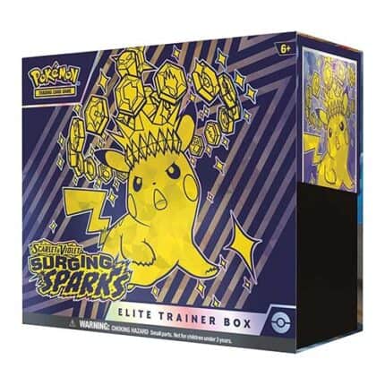 Pokemon: Scarlet & Violet 8: Surging Sparks Elite Trainer Box