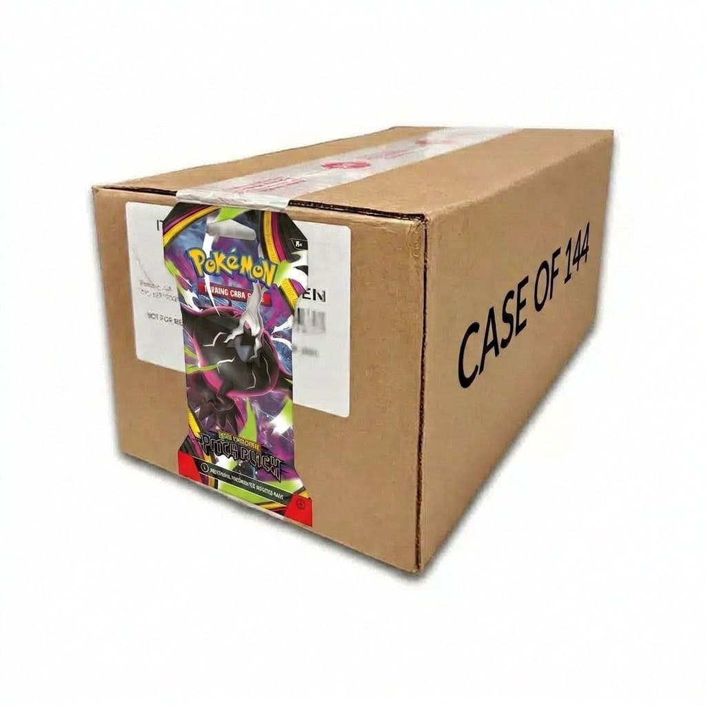 Pokémon: Mega Evolution— Pitch Black: Sleeved Booster case of 144 - Image 1